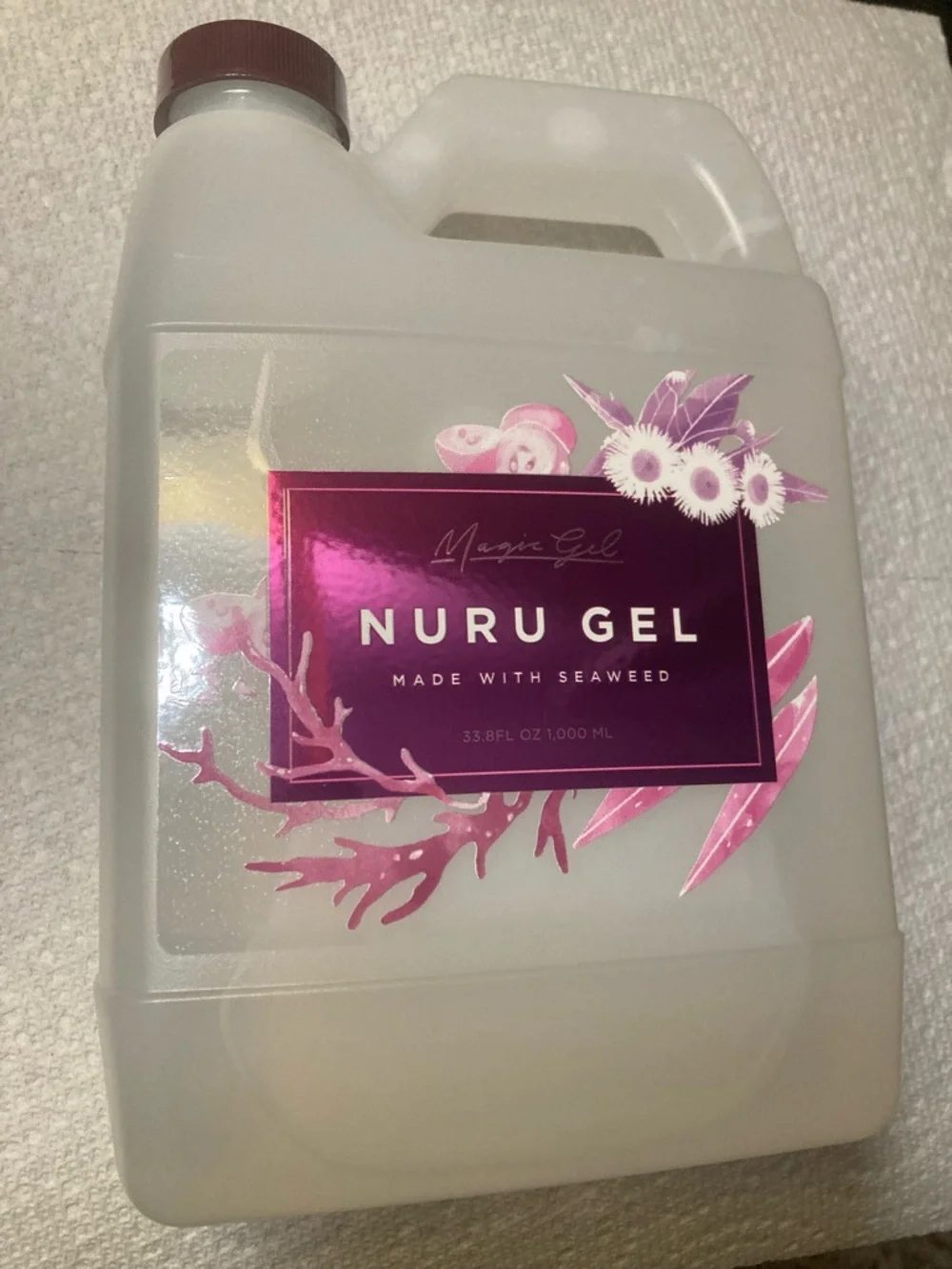 NEW Magic Nuru Gel Body Moisturizer – Pink Label 33.8 ounces